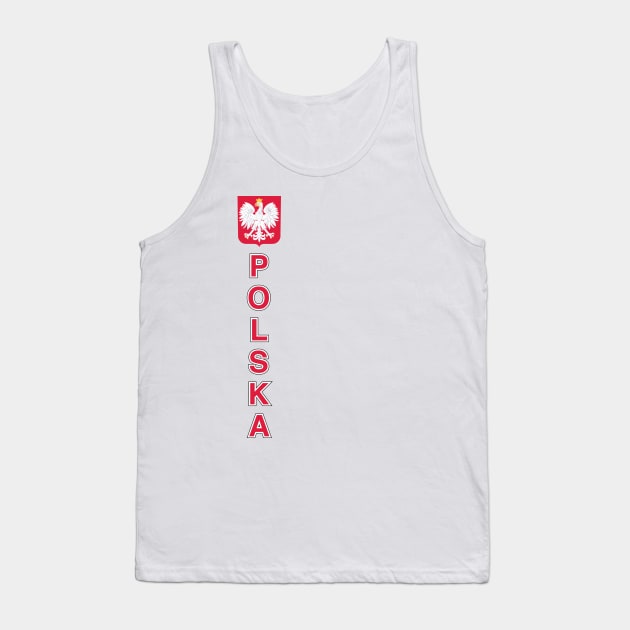 POLSKA - POLISH SHIELD Tank Top by Estudio3e